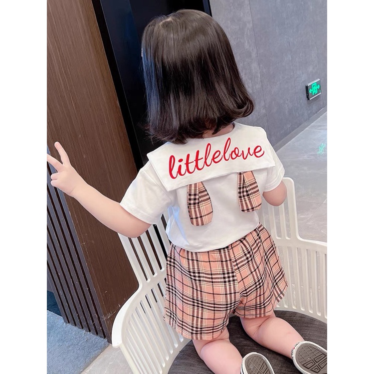 ( SIÊU SALE ) Bộ hè  THỦY THỦ TAI THỎ  bé gái  size 10-22kg