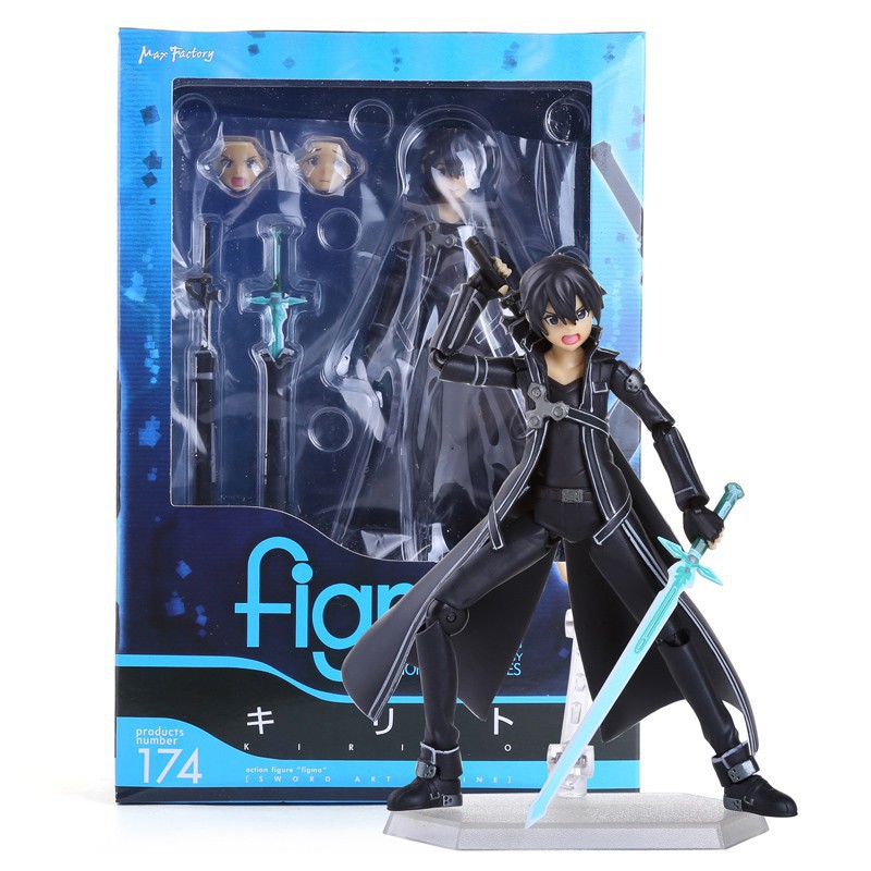 Mô Hình Nhân Vật Hoạt Hình Sword Art Online Kzuto Figma 174