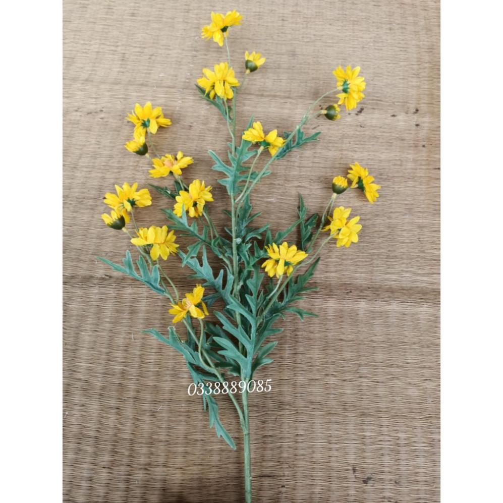 Cúc Họa Mi Giả cao cấp - Cúc Họa Mi Cành 18 bông Dài 75cm