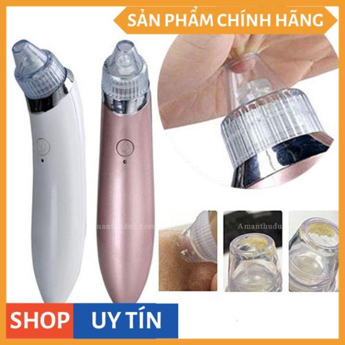 Máy Hút Mụn RT8080,8030 Siêu Sạch Với  Cấp Độ Làm Căn Da Xóa Nếp Nhăn - Màu Hồng Da