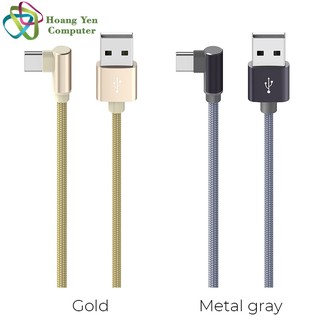Cáp sạc type c borofone bx26 cho android, dây dù chông đứt dài 1m - bh 6 tháng 1 đổi 1