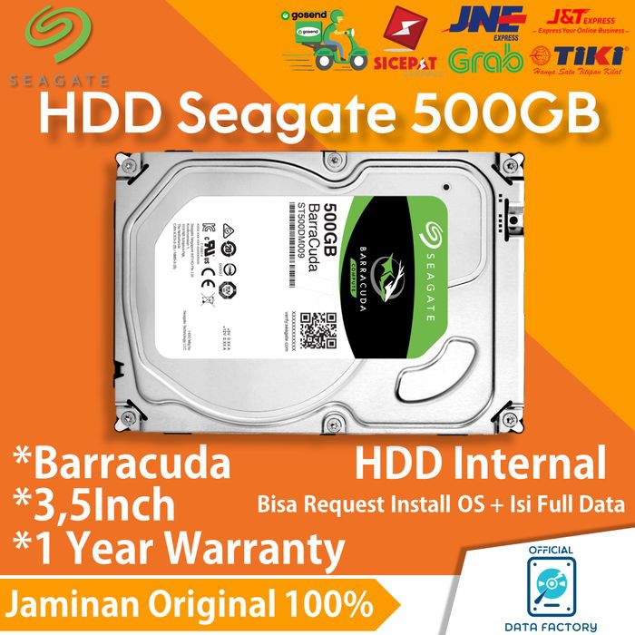 Ổ Cứng Seagate Barracuda 500gb Hdd / Hd Sata 3.5 Inch