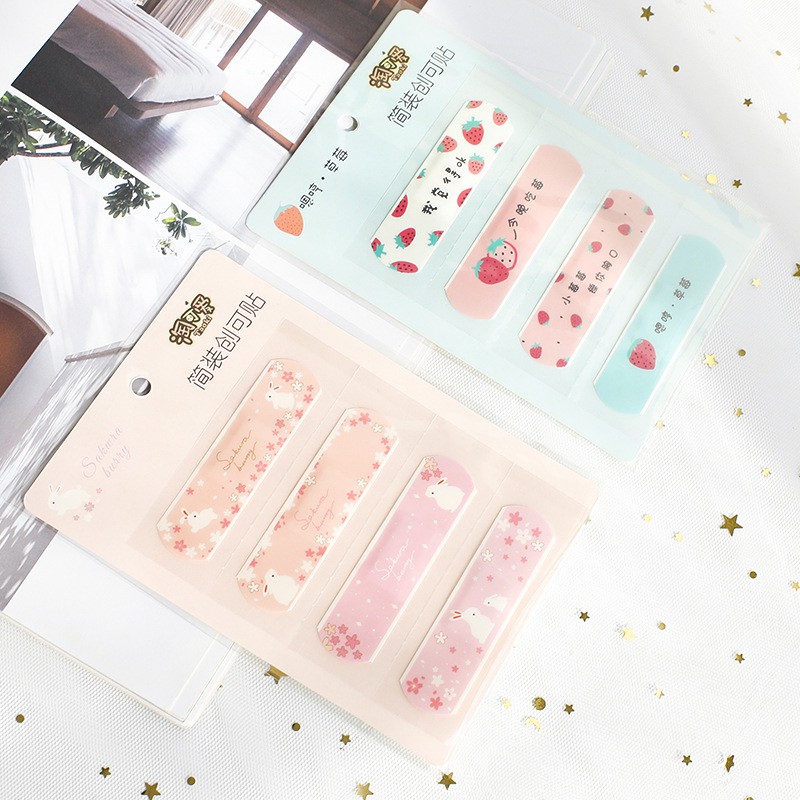 Set 4 Miếng Dán Vết Thương - Băng Gâu Cute - Băng Urgo Dán Vết Thương Kute - Băng Urgo Hoạt Hình Dễ Thương - MiuMiu Mart