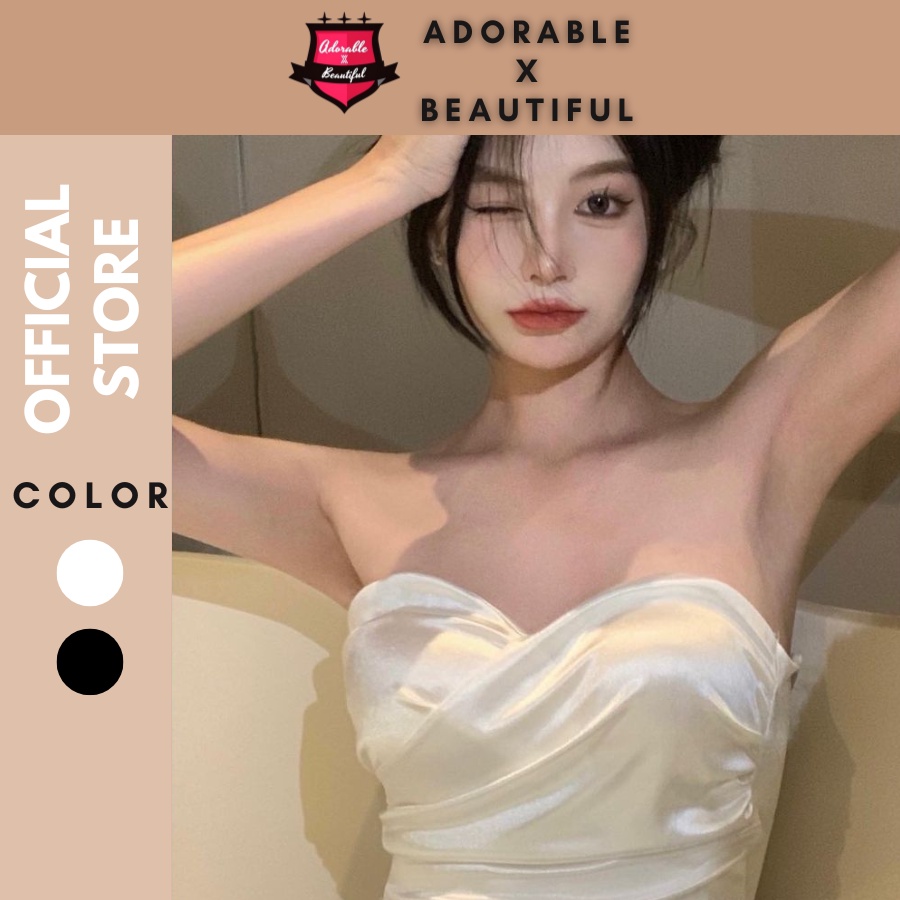 Áo Ống Lụa Cúp Ngực Có Sẵn Mút Freesize Phong Cách Ulzzang Hot Trend [AdorablexBeautiful]
