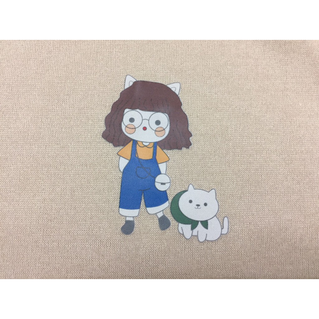 [FREESHIP 50K] Áo Sweater Cô Chủ và Cún Con form rộng, áo sweater Cô Chủ và Cún Con phong cách oversize unisex | BigBuy360 - bigbuy360.vn