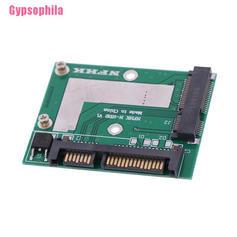(Hàng Mới Về) Bảng Mạch Chuyển Đổi Msata Ssd Sang 2.5 '' Sata 6.0gps | BigBuy360 - bigbuy360.vn