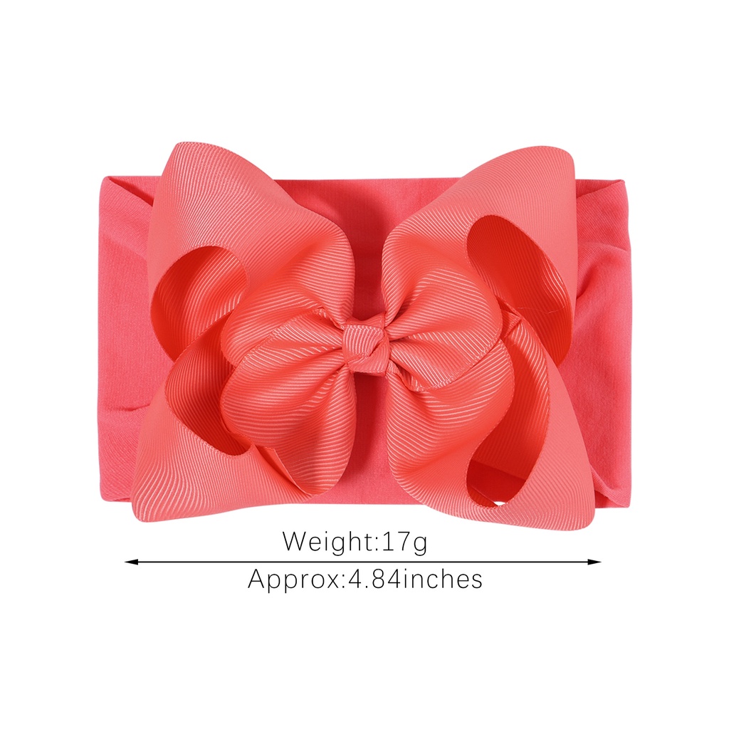 Băng đô nơ KIDSBOWS nylon mềm co giãn 4.84&quot; dành cho bé