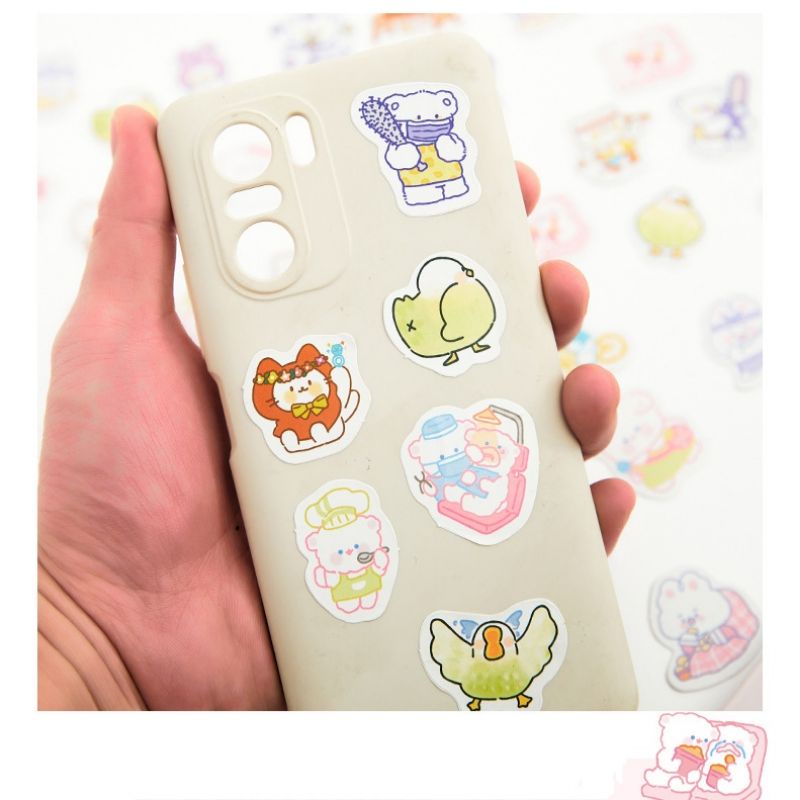 Hộp 45 hình dán sticker trang trí