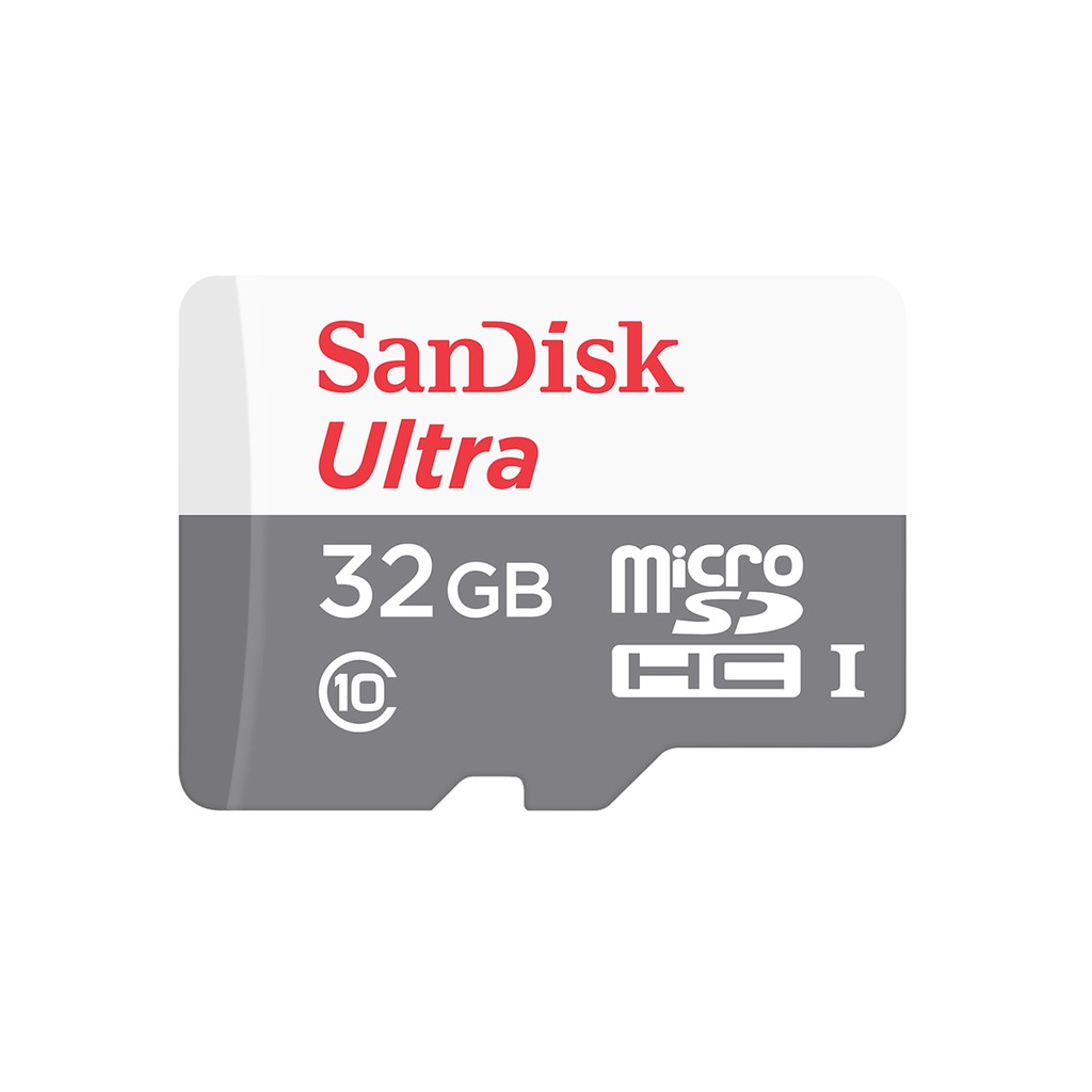 Thẻ nhớ microSDHC Sandisk 32GB upto 80MB/s 533X Ultra UHS-I tặng đèn LED USB