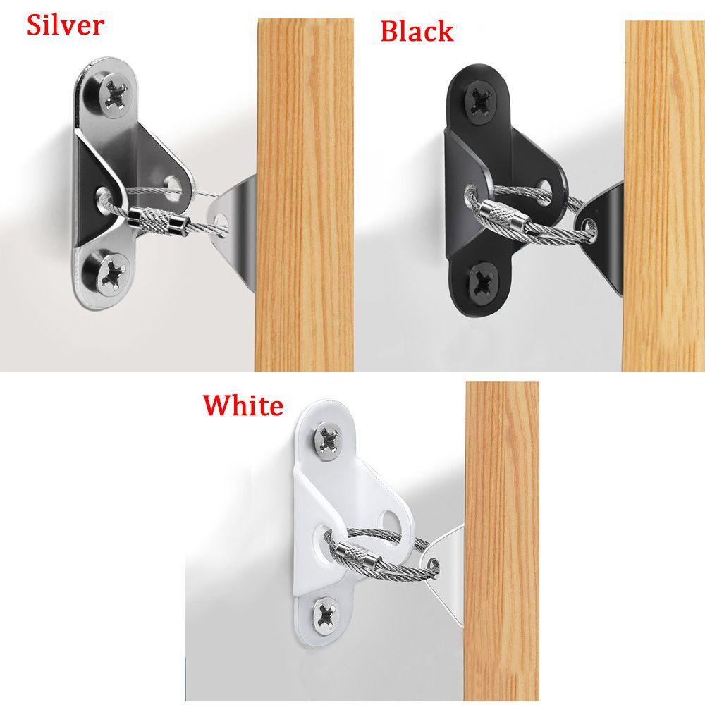 Set 2 Khóa Ngăn Kéo Tủ Đa Năng Chống Lùi Tiện Dụng