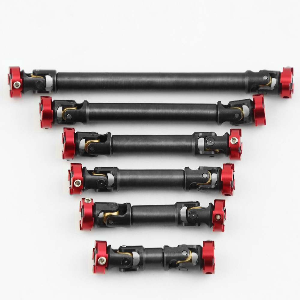 Trục Truyền Động Bằng Thép Cho Xe Tải Điều Khiển Từ Xa 1/10 SCX10 Traxxas TRX4 D90 Redcat GEN8 1/14 Tamiya