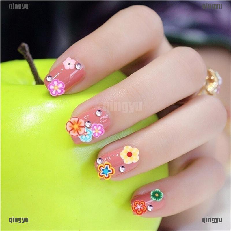 Set 1000 Hạt Đất Sét 3D Trang Trí Móng Tay