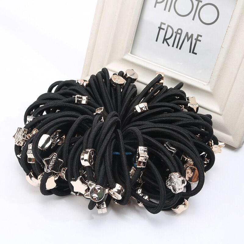 Dây buộc tóc co giãn tạo kiểu tóc xinh xắn