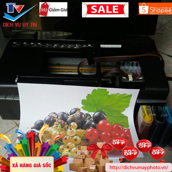 Máy in phun màu cũ Epson 6 màu T50 T60