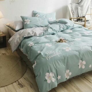 Sét chăn ga 100% cotton