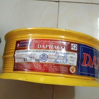 DÂY ĐIỆN ĐƠN CV FADACAO/DAPHACO (CUỘN 100 MÉT)