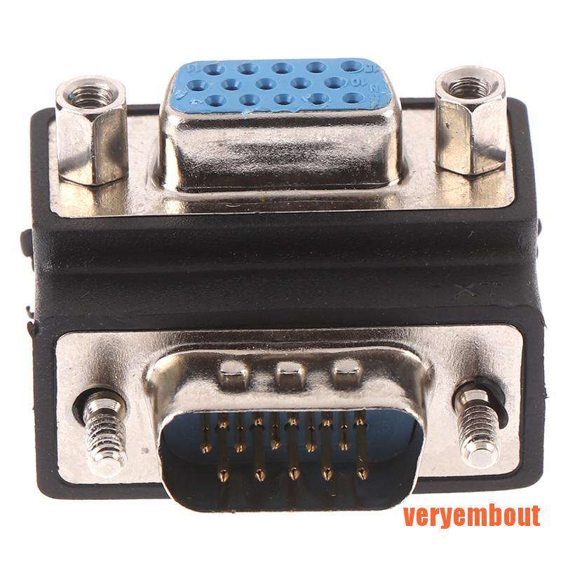 Đầu Nối VGA Mở Rộng Góc Phải 90 Độ