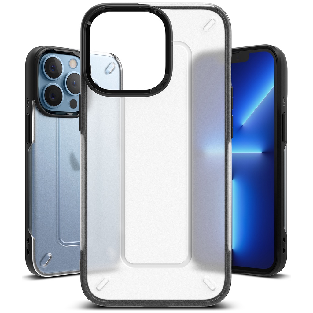 Ốp Điện Thoại Ringke UX tương thích cho iPhone 13 Pro 13 Pro Max với PC trong suốt Bảo vệ nâng cao mờ