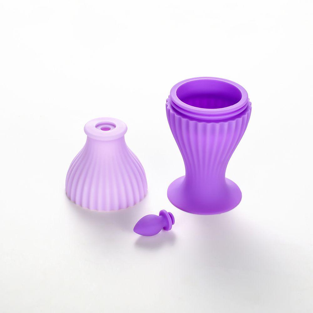 AROMA Thanh Lăn Mát Xa Mặt / Cơ Thể Bằng Silicone Giúp Se Khít Lỗ Chân Lông