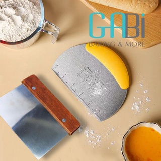 Dụng cụ cắt bột inox cán gỗ/nhựa