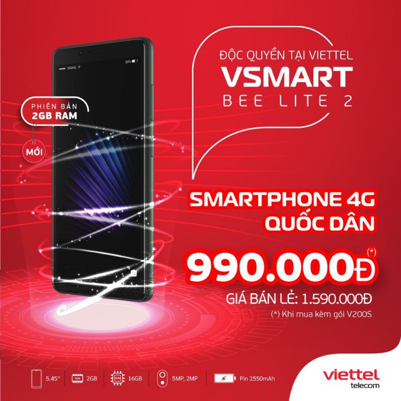 Điện thoại  Vinfast Bee Lite 2