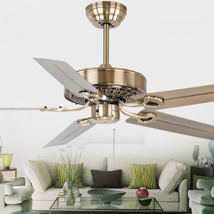 Quạt Trần Động Cơ 1 Chiều , Công Suất 90w, Lõi Đồng 2 Chiều Gió, Có Điều Khiển Tiện Lợi