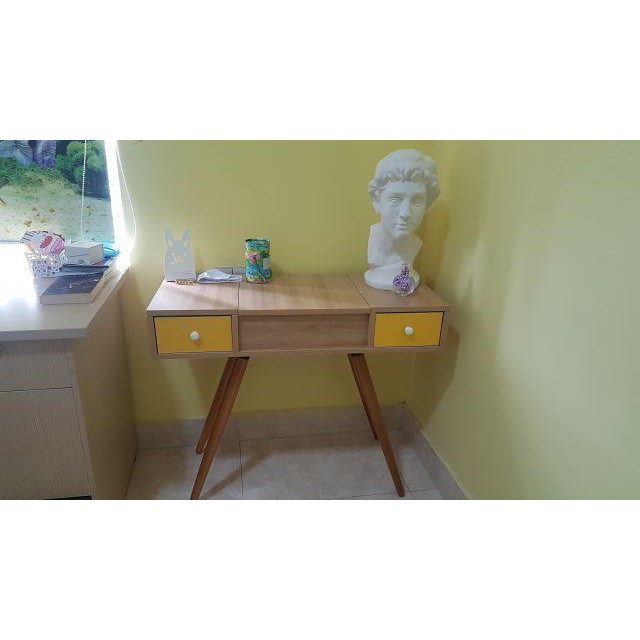 🍀 Bàn Trang Điểm Thông Minh Gương Lật Đa Năng 2 Ngăn Kéo GP43 | BigBuy360 - bigbuy360.vn