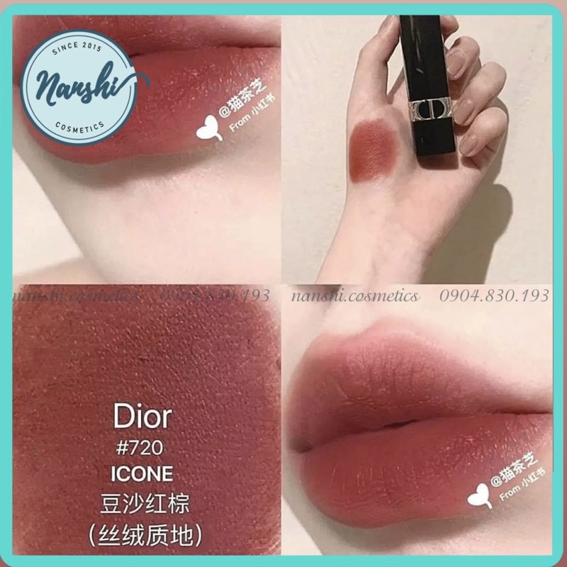 [ CHÍNH HÃNG] Son dior mini unbox màu 720