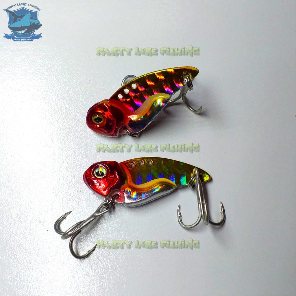 Mồi Câu cá lóc - Cá sắt VIP 35 - 7g -  Mắt 3D - Body nhỏ - Run lắc chuẩn - Có thể trị được cá nhát mồi