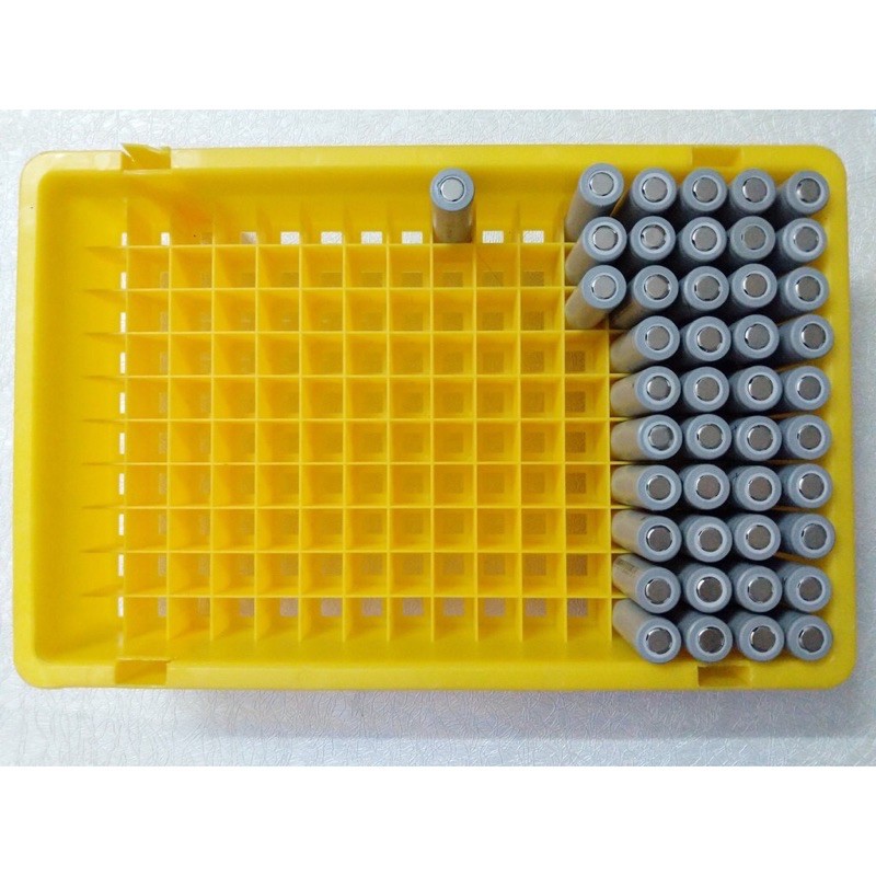 Khay nhựa để pin 18650. khay để được 160 cell