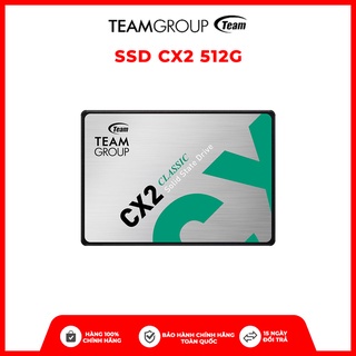 Ổ cứng SSD TEAM GROUP CX2 256GB / 512GB  2.5 inch , Bảo Hành 3 Năm, Chính Hãng Viễn Sơn Phân Phối | BigBuy360 - bigbuy360.vn