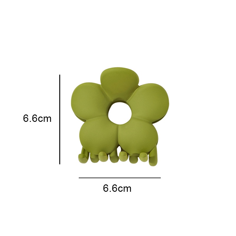 Kẹp tóc hình bông hoa nhiều màu sắc ngọt ngào cho nữ