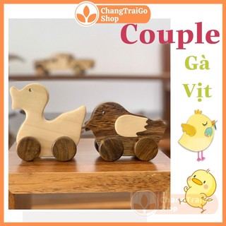 Đồ chơi gỗ, thú cưng gà vịt - Chàng Trai Gỗ