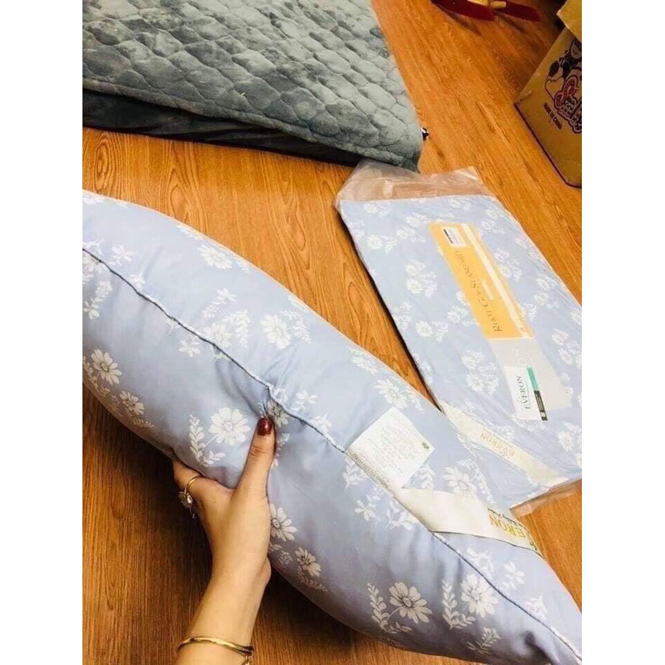 Ruột Gối Ôm Hoa Văn Sang Trọng Kích Thước 35cm x 100cm Được Hút Chân Không Siêu Gọn
