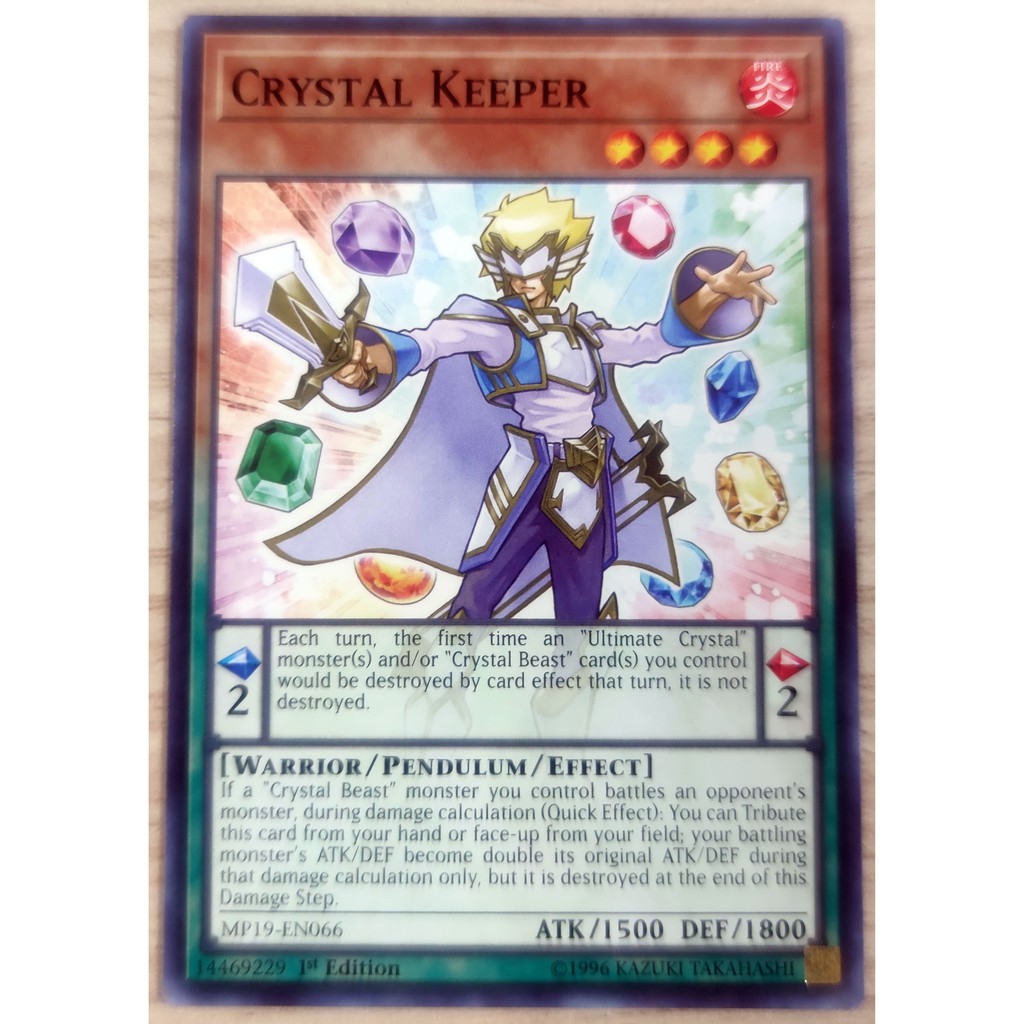 [Thẻ Yugioh] Crystal Keeper |EN| Common (GX)