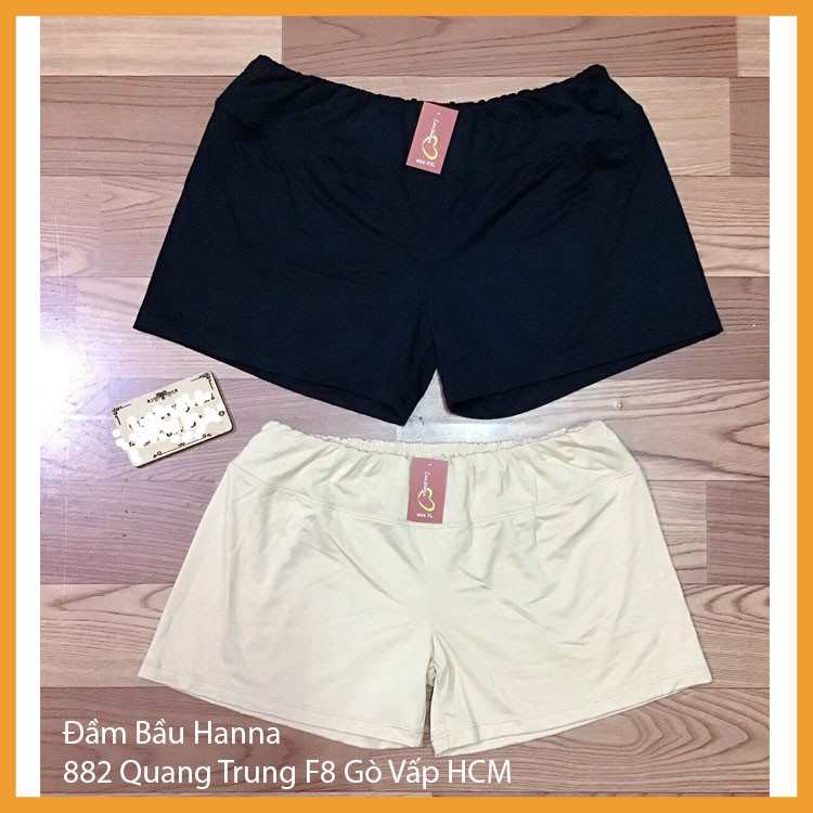 [SIZE 40-55KG] Quần đùi mặc trong váy cho bà bầu nhỏ con, thun lạnh mát, không xù co dãn nhiều - Hàng loại đẹp
