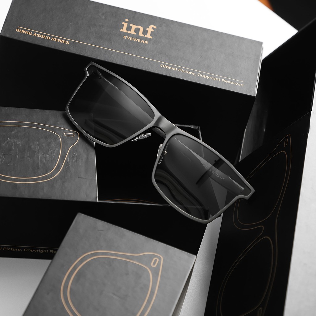 Kính INF Gọng Vuông Nhạt | BigBuy360 - bigbuy360.vn