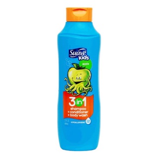 Sữa tắm - gội - xả 3 in 1 cho bé suave kids hương táo 665ml