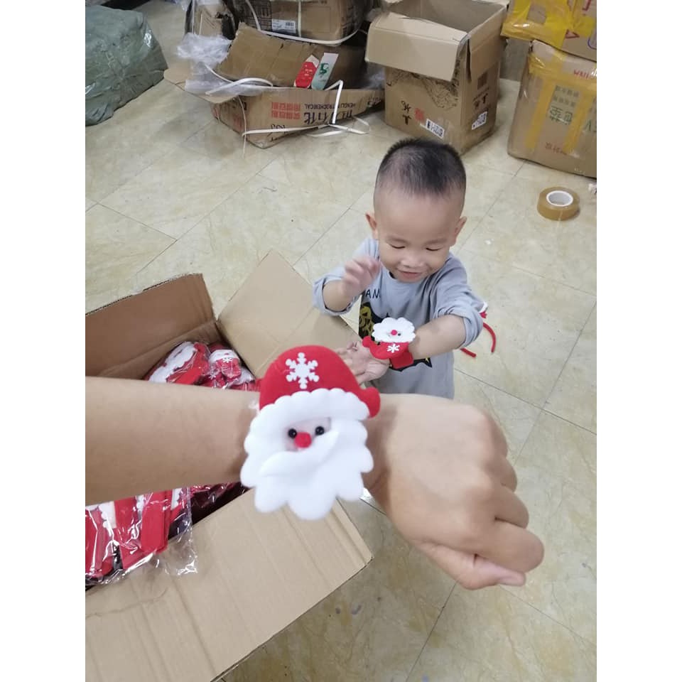 Đồng hồ noel , Vòng tay noel , quà tặng giáng sinh cho các bé