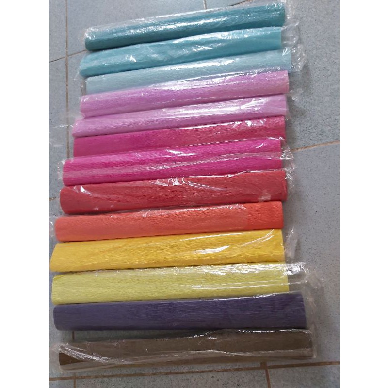 Giấy nhún trung làm hoa và đồ handmade