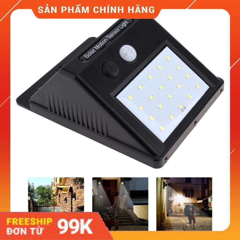 Sẵn hàng -Đèn LED Năng Lượng Mặt Trời Cảm Ứng Hồng Ngoại và chuyển động 20 bóng
