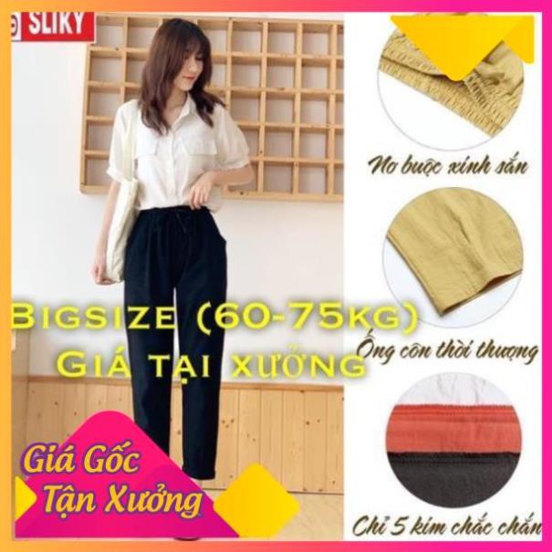 QUẦN BAGGY ĐŨI BIGSIZE SIÊU ĐẸP SIÊU MÁT 823a