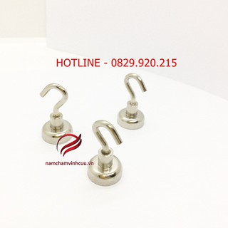 5 chiếc nam châm móc D20 trọng lực hút được tầm 5kg