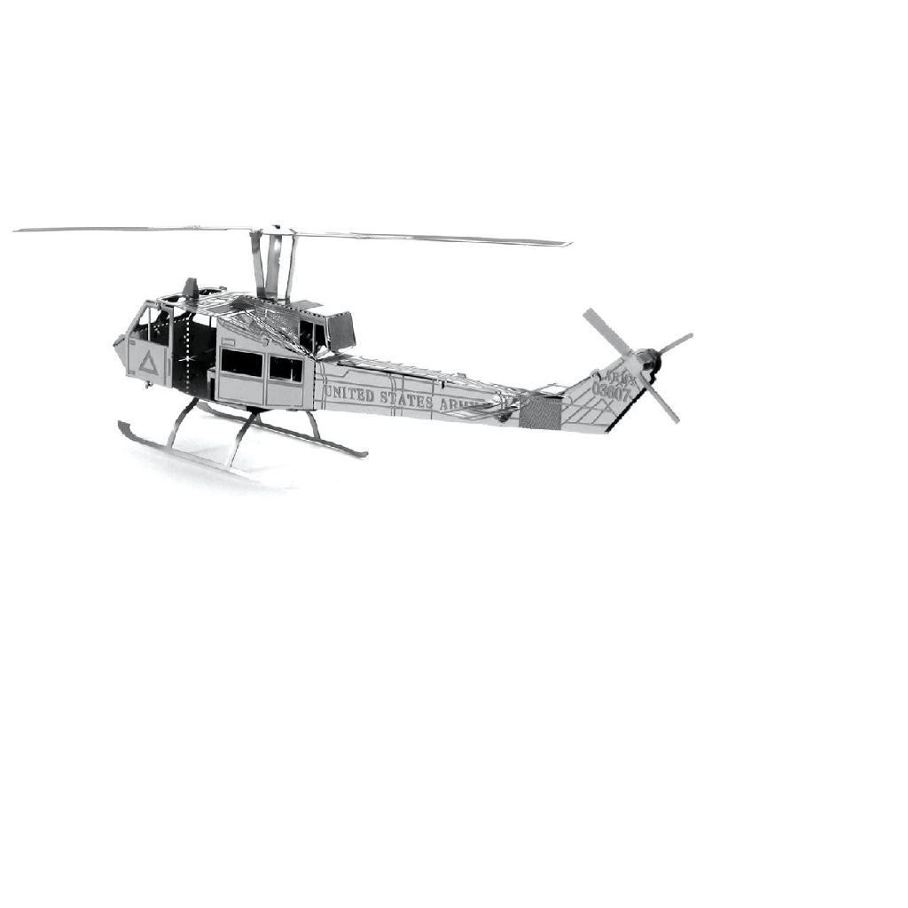 Đồ chơi lắp ghép mô hình 3D bằng thép Máy bay huey helicopter 46 -DC2154(46)