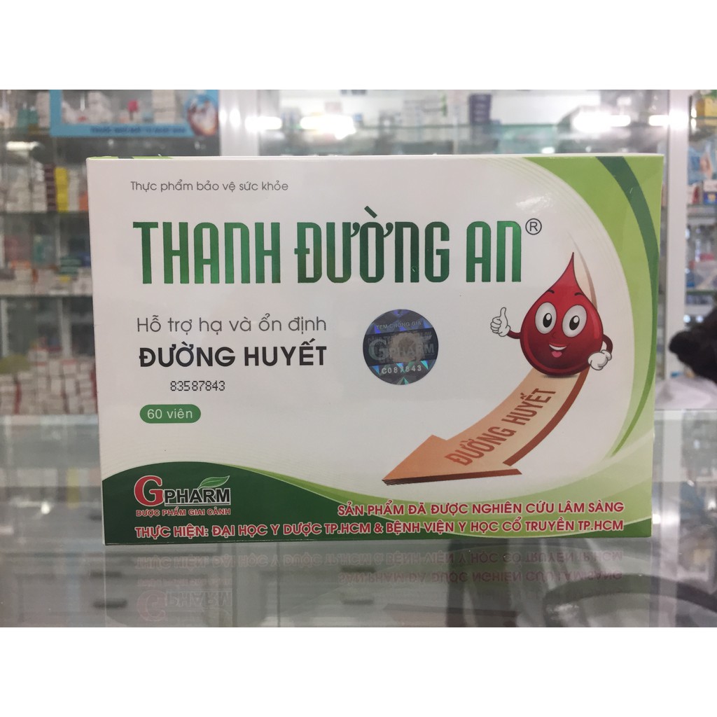 Thanh Đường An 60 viên - Hỗ trợ hạ và ổn định đường huyết