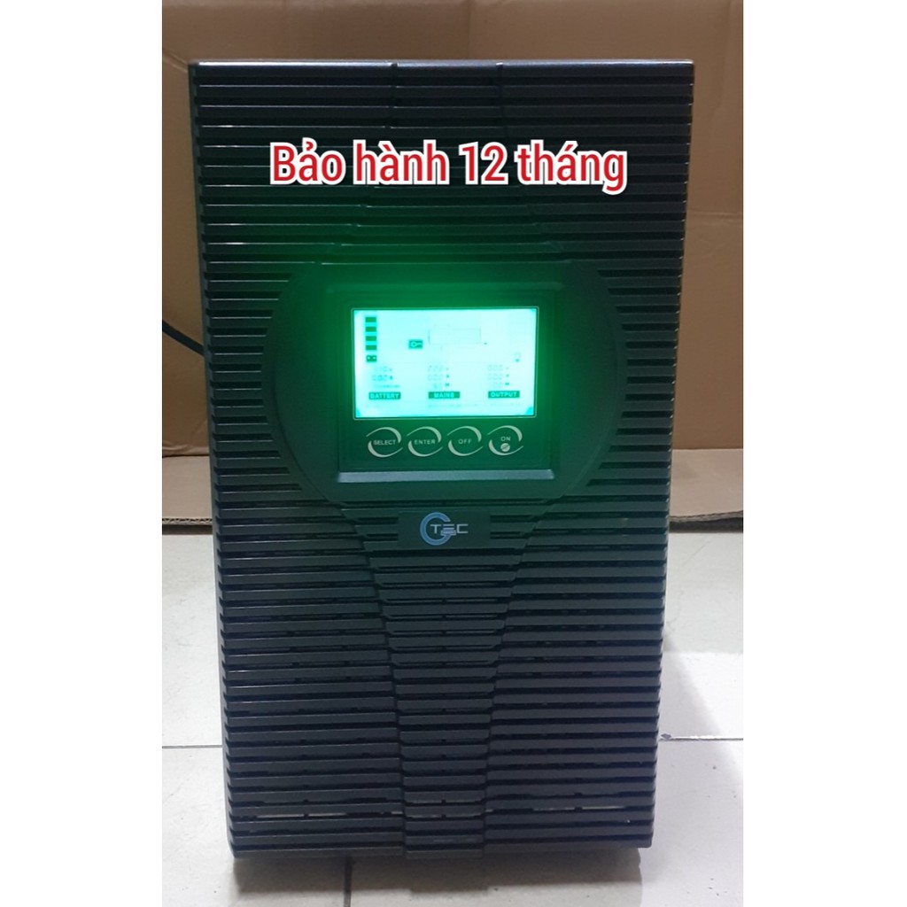 BỘ LƯU ĐIỆN - UPS GTEC 2KVA ONLINE