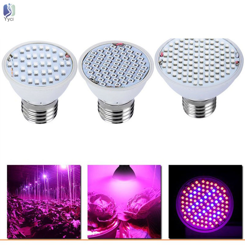 Bóng đèn LED E27 với 36 bóng UV IR tiện dụng cho việc nuôi trồng cây