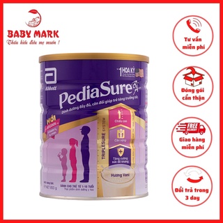 Sữa bột Pediasure 850g hương vani