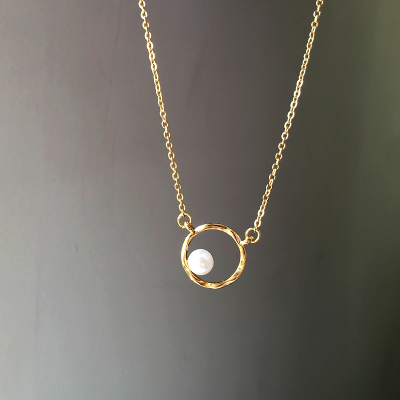 Vòng cổ Ngọc Trai Phong Cách Hàn Quốc