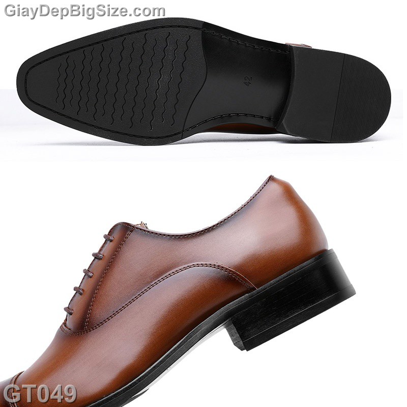 Giày da công sở big size, giày tây big size cỡ lớn 44,45,46,47,48 cho nam cao to